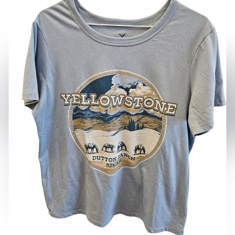 Yellowstone Dutton Ranch Montana Tshirt Womens